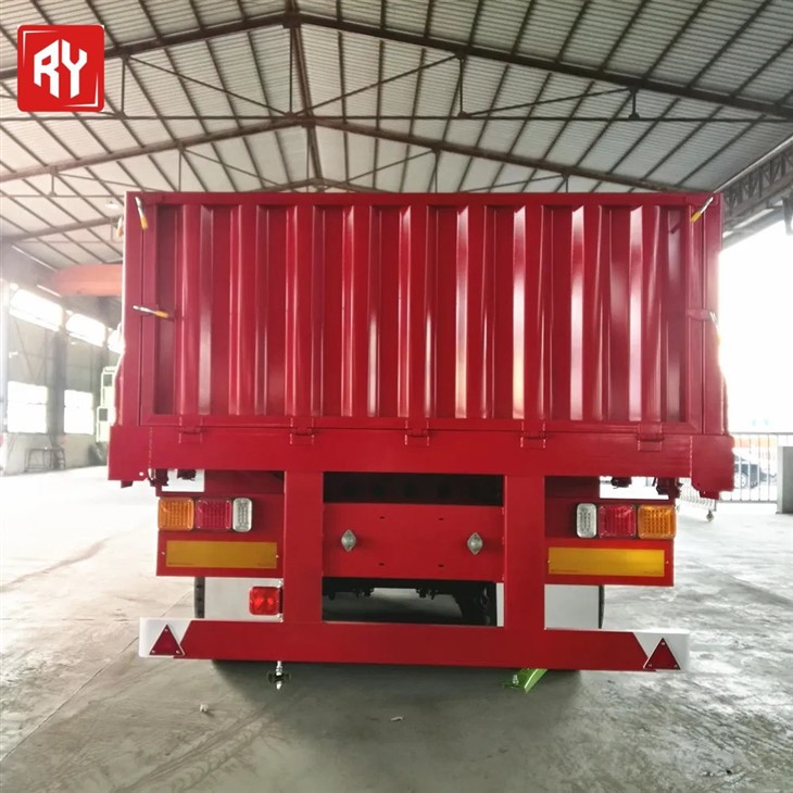 China Three-axle Side Tripter Semi-trailer High-quality Steel Dump Truck suppliers